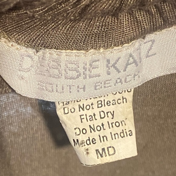 Vintage Debbie Katz South Beach Soft Leather Jacket Size Medium - Picture 5 of 5